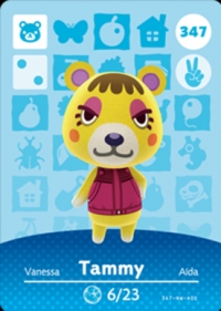 Animal Crossing - #347 Tammy [NA] Box Art