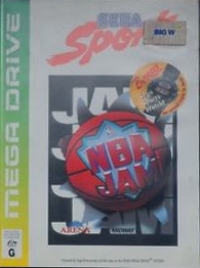 NBA Jam - Sega Sport Box Art