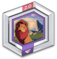 King's Domain, The - Disney Infinity 2.0 Power Disc Box Art