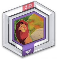 Simba's Pridelands - Disney Infinity 2.0 Power Disc [NA] Box Art
