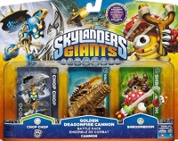 Skylanders Giants - Golden Dragonfire Cannon Battle Pack Box Art
