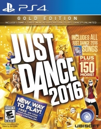 Just Dance 2016 - Gold Edition Box Art