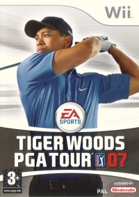 Tiger Woods PGA Tour 07 Box Art