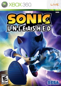 Sonic Unleashed Box Art