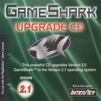 InterAct GameShark Upgrade CD Version 2.1 Box Art