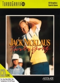 Jack Nicklaus Turbo Golf Box Art