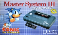 Sega Master System III Compact - Sonic the Hedgehog Box Art