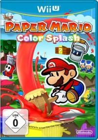 Paper Mario: Color Splash [DE] Box Art