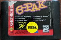 6-Pak (Sega label) Box Art