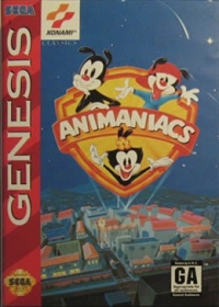 Animaniacs - Konami Classics Box Art