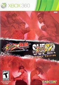 Street Fighter X Tekken / Super Street Fighter IV Arcade Edition Box Art