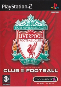 Club Football: Liverpool FC Box Art