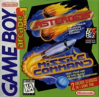 Arcade Classic No. 1: Asteroids / Missile Command Box Art