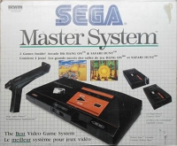 Irwin Sega Master System - Hang-On / Safari Hunt Box Art