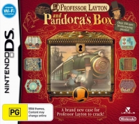 Professor Layton and Pandora's Box Box Art