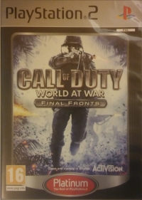 Call of Duty: World at War: Final Fronts - Platinum [DK][NO][FI][SE] Box Art
