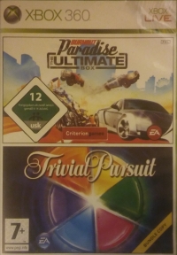 Burnout Paradise: The Ultimate Box & Trivial Pursuit Double Pack [DE] Box Art