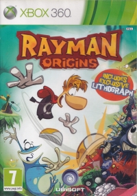 Rayman Origins (Includes Exclusive Lithograph) Box Art