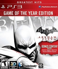 Batman: Arkham City: Game of the Year Edition - Greatest Hits Box Art