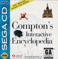 Compton's Interactive Encyclopedia (Not For Retail Sale / blue) Box Art
