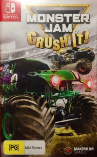 Monster Jam: Crush It! Box Art