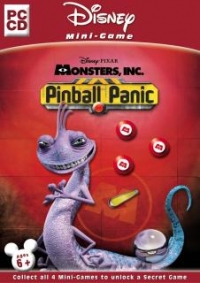 Monsters, Inc. Panic Pinball Box Art