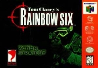 Tom Clancy's Rainbow Six (gray cartridge) Box Art