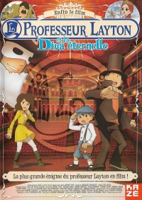Professeur Layton et la Diva éternelle (DVD) Box Art