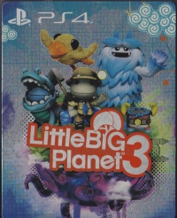LittleBigPlanet 3 Steelbook Box Art