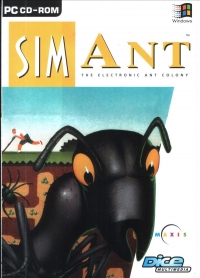 SimAnt (Dice Multimedia) Box Art