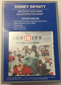 Disney Infinity Nintendo 3DS Game and Interactive Base Box Art