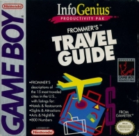 InfoGenius: Frommer's Travel Guide Box Art