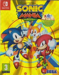 Sonic Mania Plus [DK][FI][NO][SE] Box Art