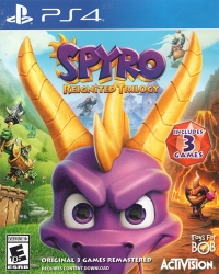 Spyro Reignited Trilogy (88237010US) Box Art