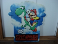 Super Mario world Store Display/Promotional Sign Box Art