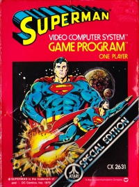 Superman - Special Edition (Text Label) Box Art