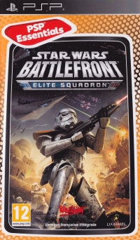 Star Wars: Battlefront: Elite Squadron - PSP Essentials Box Art
