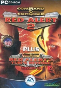 Command & Conquer: Red Alert 2 Plus Yuri's Revenge Mission CD Box Art