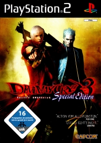 Devil May Cry 3: Dante's Awakening: Special Edition (large USK rating) Box Art