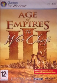 Age of Empires III: The War Chiefs [DK][FI][NO][SE] Box Art