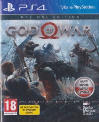 God of War - Day One Edition (Nie Przeznaczone do Sprzedaży Osobno) Box Art