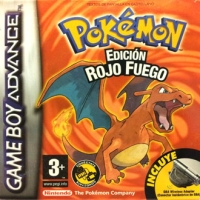Pokémon Edición Rojo Fuego Box Art
