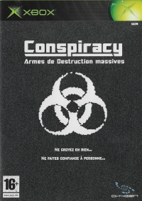Conspiracy: Armes de Destruction Massives Box Art
