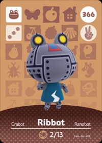 Animal Crossing - #366 Ribbot [NA] Box Art