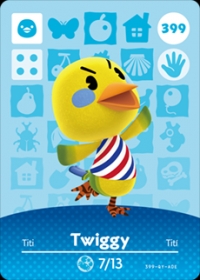 Animal Crossing - #399 Twiggy [NA] Box Art