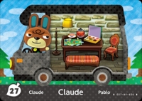 Animal Crossing - Welcome amiibo #27 Claude [NA] Box Art