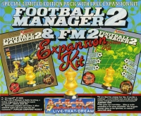 Football Manager 2 & FM2 Expansion Kit Box Art