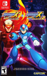 Mega Man X Legacy Collection + Mega Man X Legacy Collection 2 Box Art
