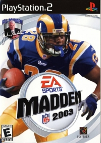 Madden NFL 2003 Box Art
