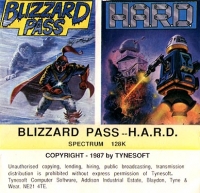 Blizzard Pass / H. A. R. D. Box Art